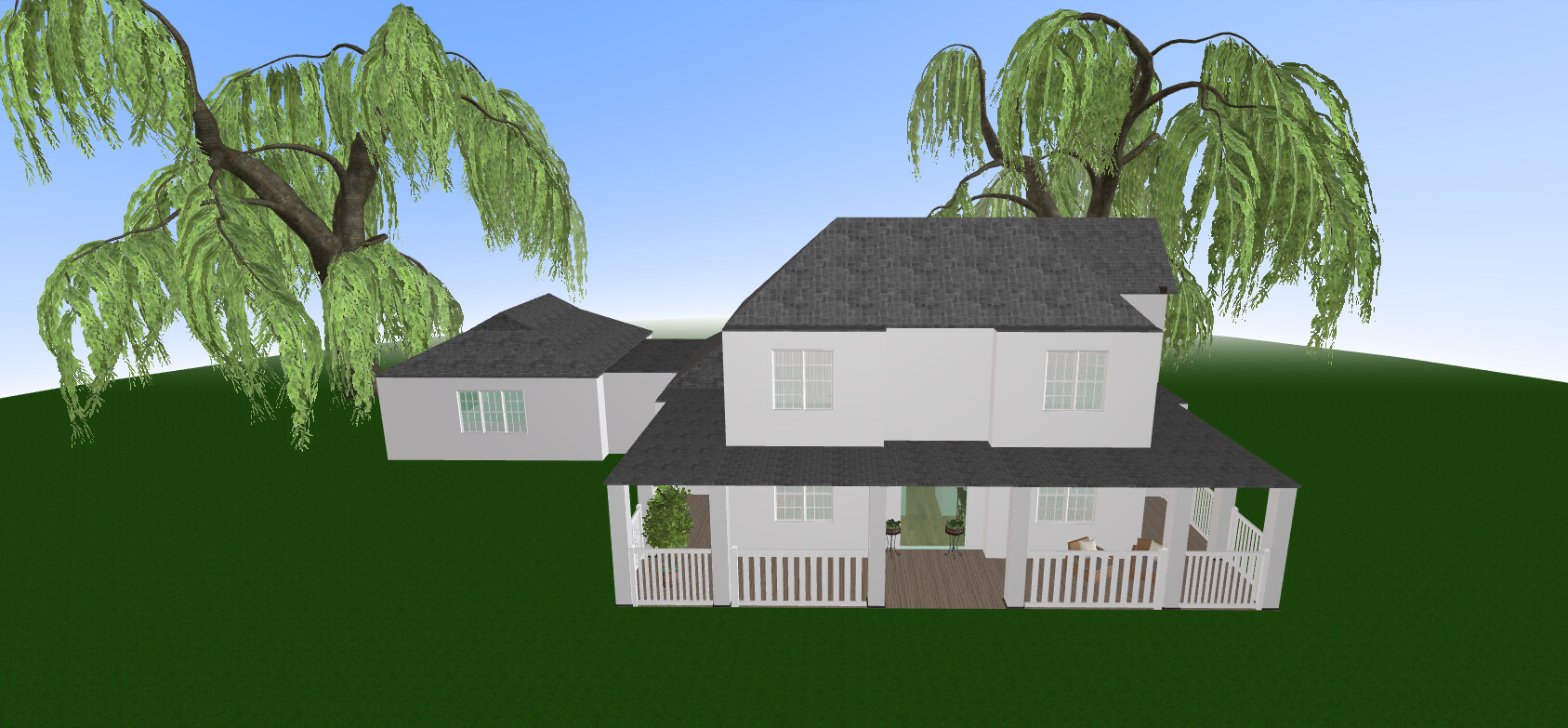 Visualization gallery - Spacious Dual-Floor House Plan — 4 Bedrooms, 236 m² (2-Car Garage)