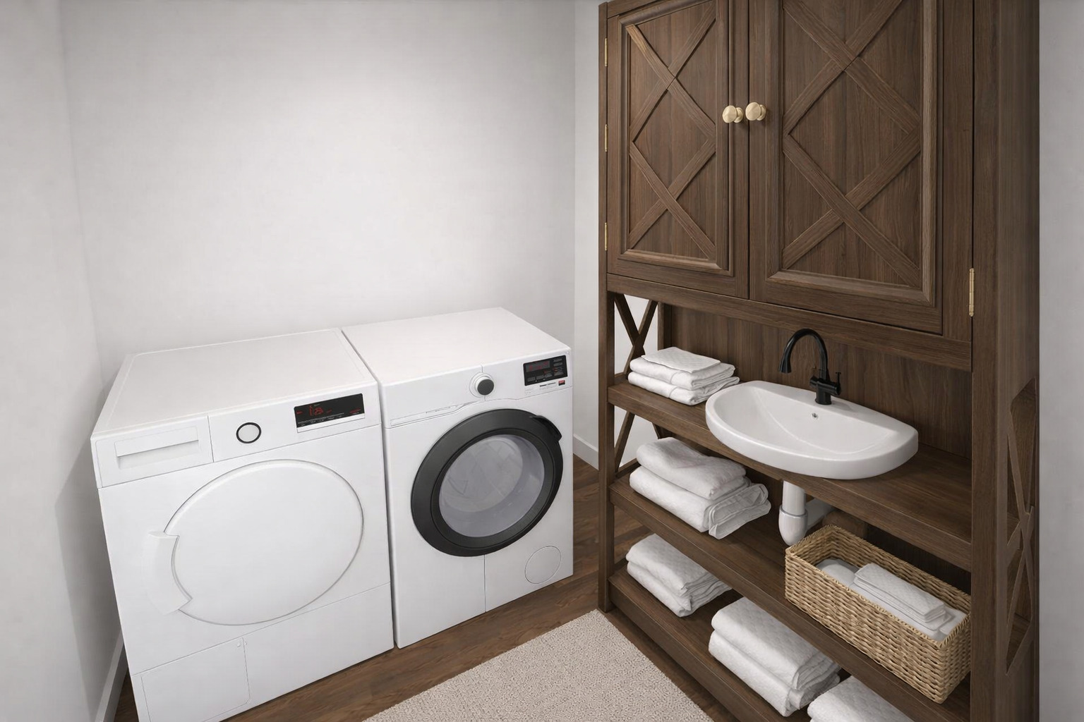 Visualization gallery - Side-by-Side Duplex House Plan — 4 Bedrooms, 4 Baths, 2691 sq ft (250 m²), Dual Garages