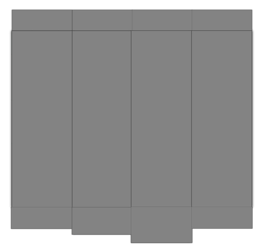 Blueprints - Side-by-Side Duplex House Plan — 4 Bedrooms, 4 Baths, 2691 sq ft (250 m²), Dual Garages