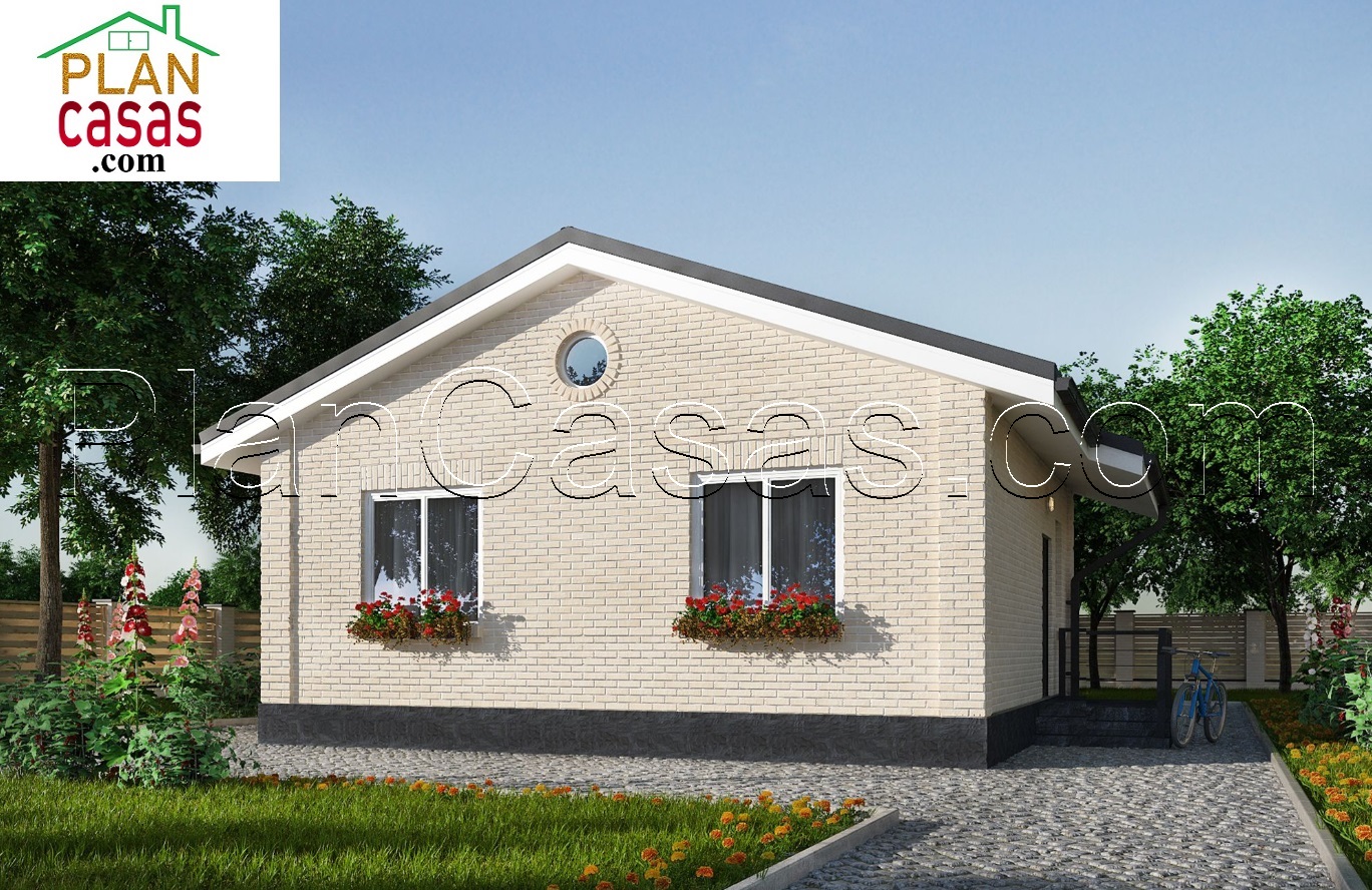 Casita de una planta