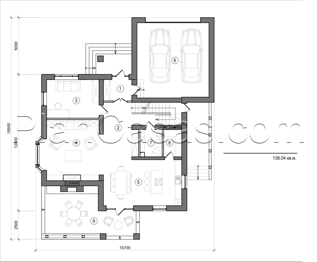 Visualization gallery - Two storey cottage