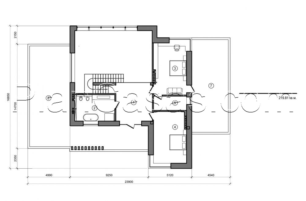 Galería de visualizaciones - Casa de dos plantas