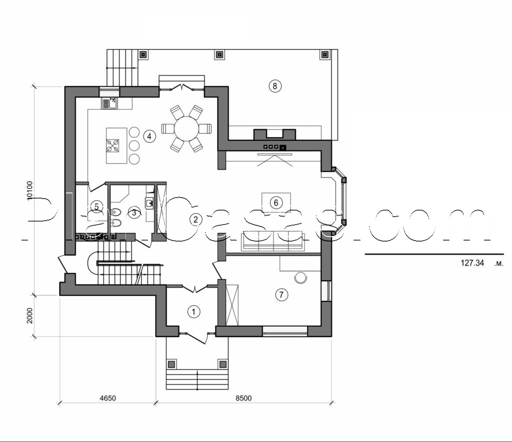 Galería de visualizaciones - Casa de dos plantas