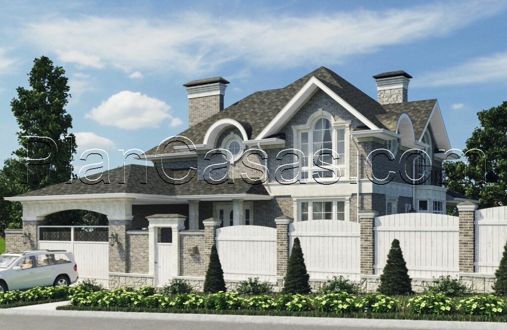 Galería de visualizaciones - Casa de dos plantas