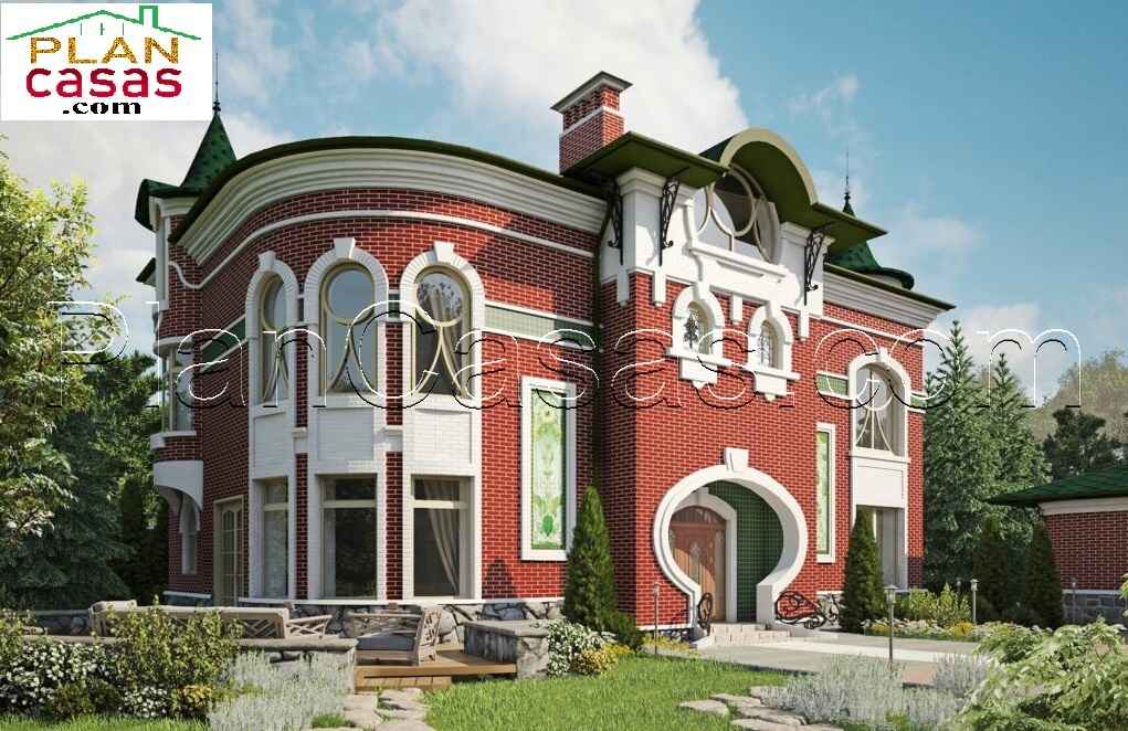 Mansión de dos plantas