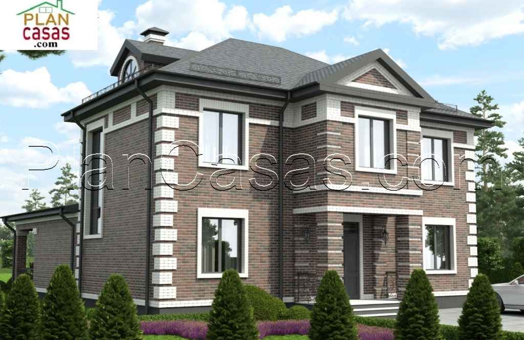 Casa de campo de dos plantas