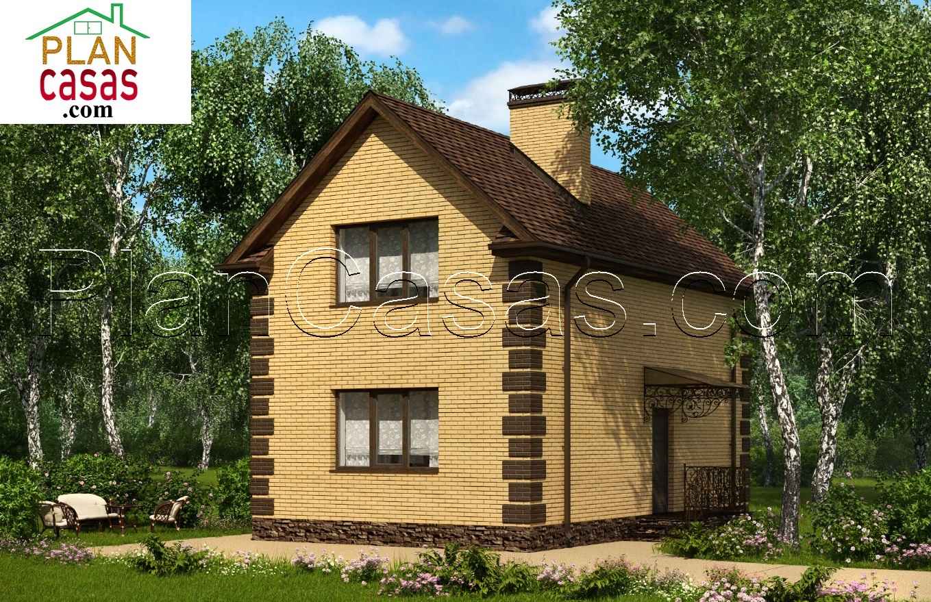 Casa pequeña de 2 plantas