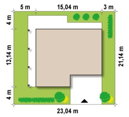 Galería de visualizaciones - Proyecto de una casa moderna con terraza sobre el garaje
