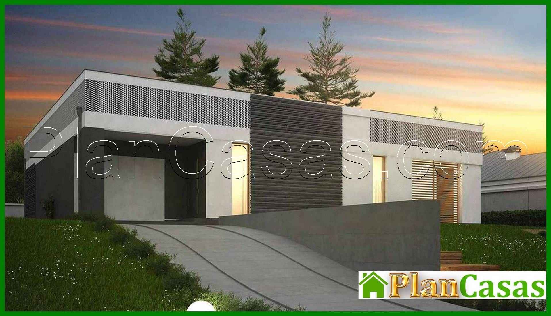 Visualization gallery - Modern house with a comfortable patio