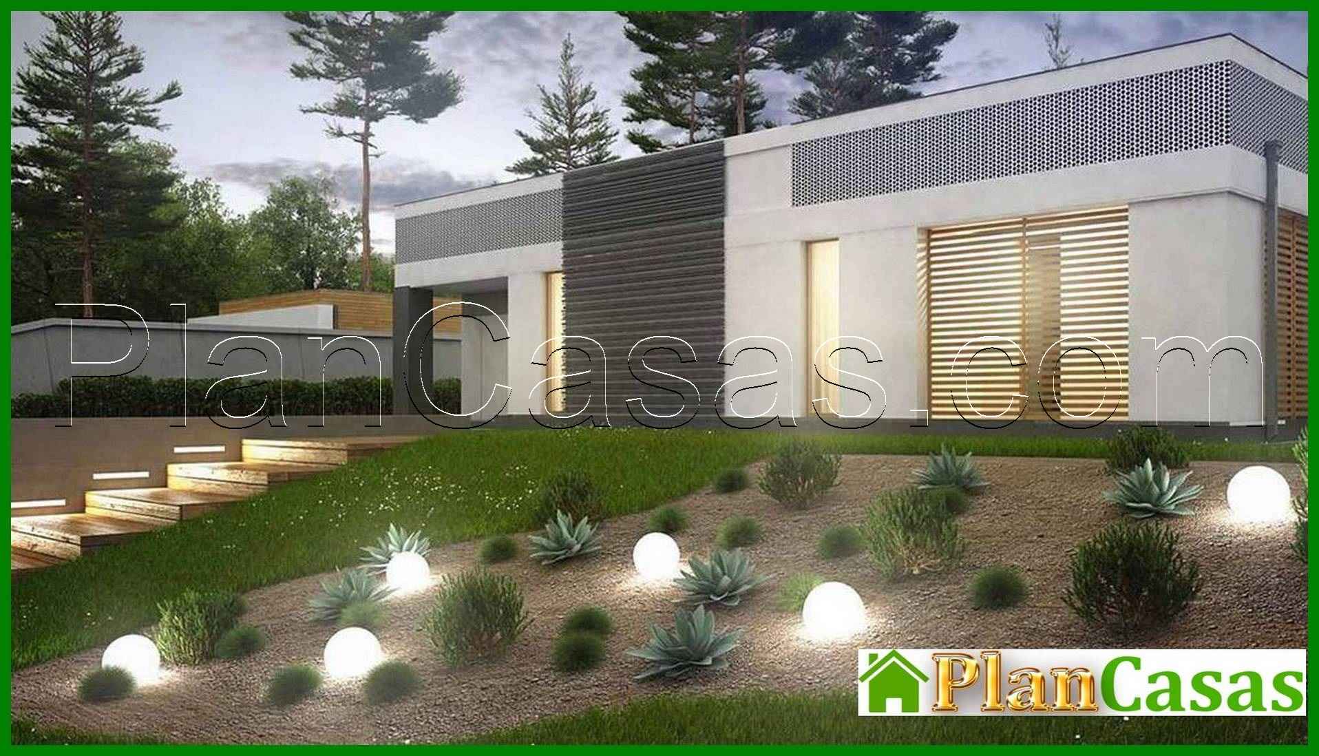 Visualization gallery - Modern house with a comfortable patio