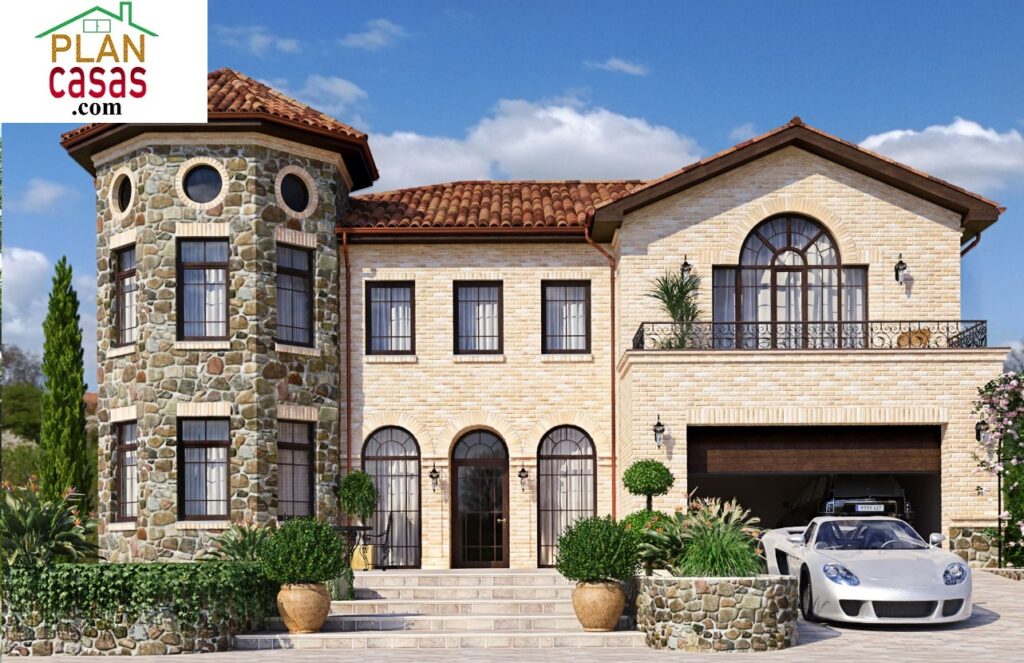 Mansión de dos plantas