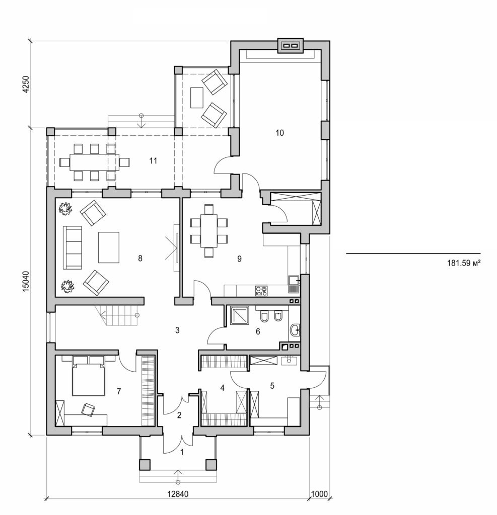 Galería de visualizaciones - Casa de dos plantas