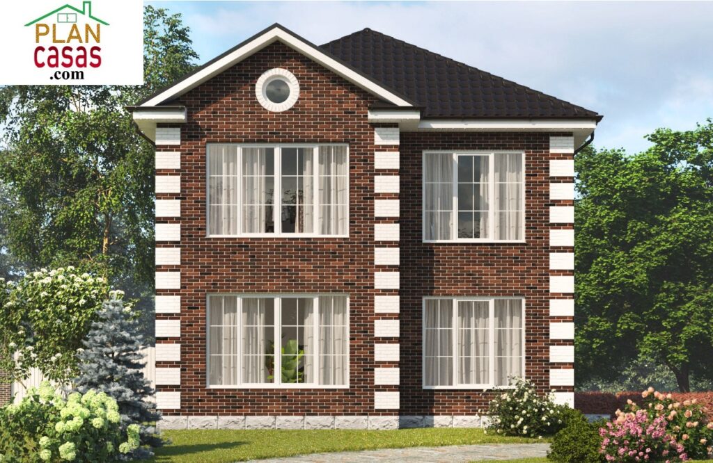 Casa de campo de dos plantas