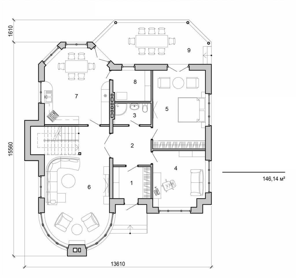 Galería de visualizaciones - Casa de dos plantas