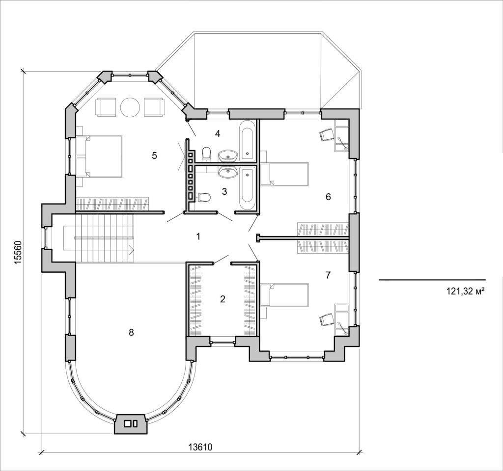 Galería de visualizaciones - Casa de dos plantas