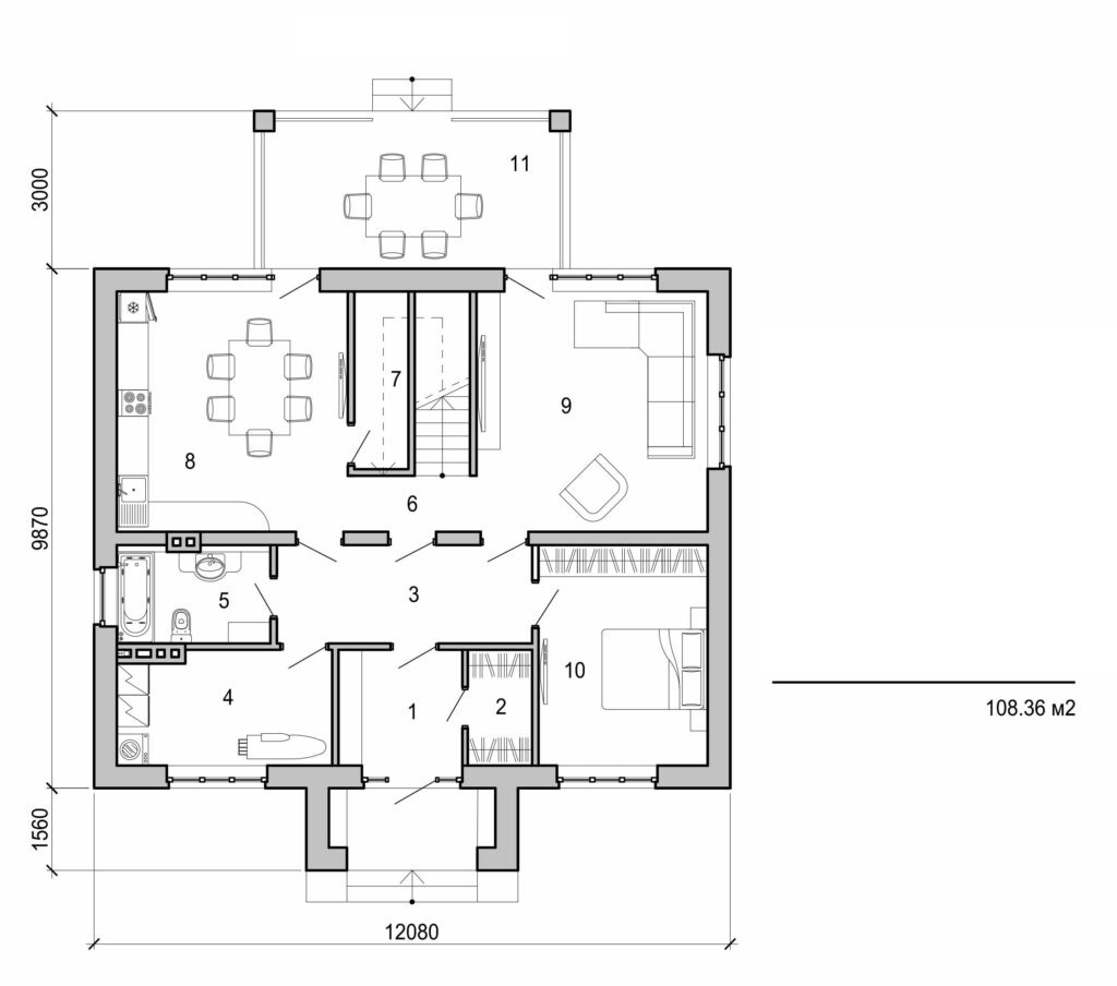 Galería de visualizaciones - Casa de dos plantas