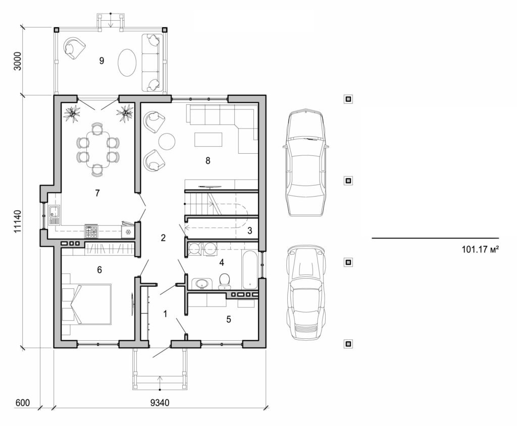 Galería de visualizaciones - Casa de dos plantas