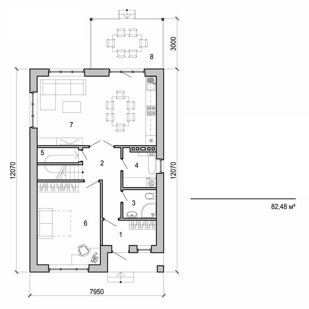 Galería de visualizaciones - Casa de dos plantas