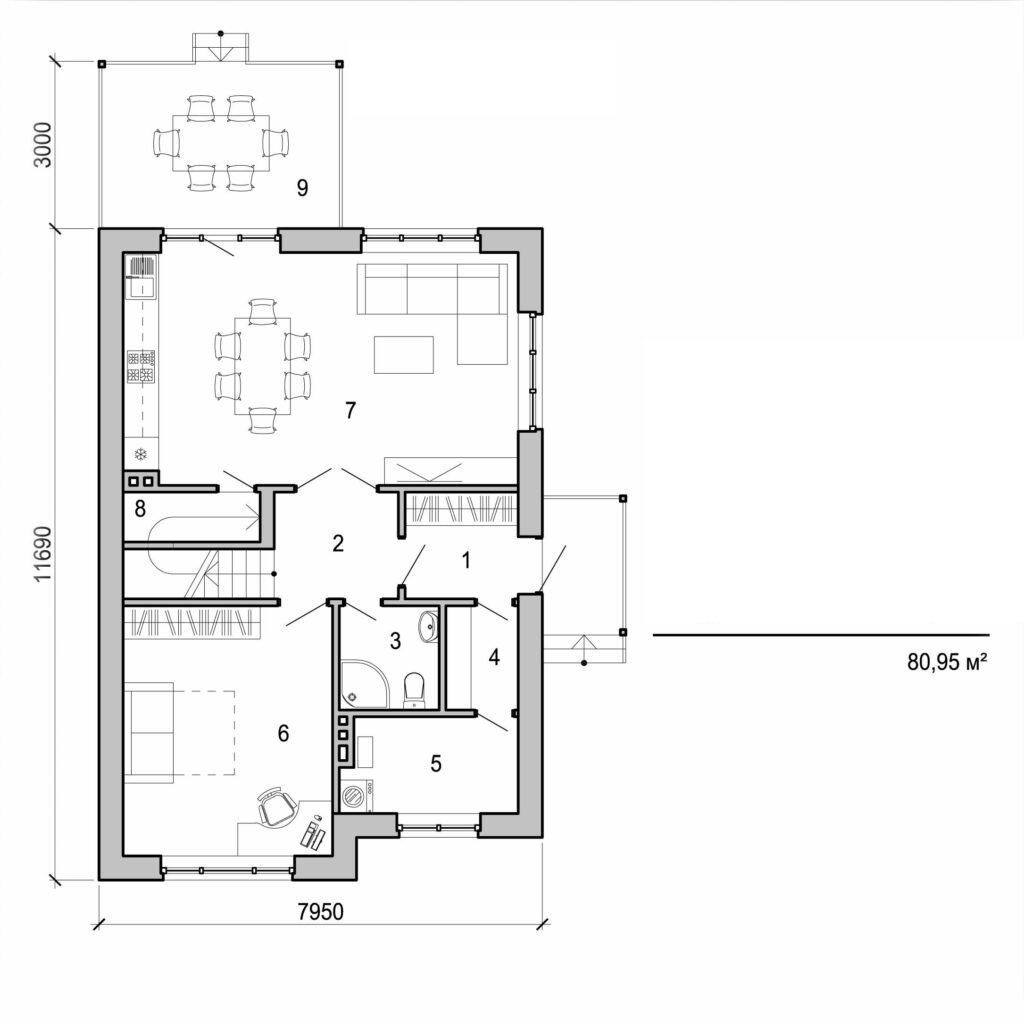 Galería de visualizaciones - Casa de dos plantas