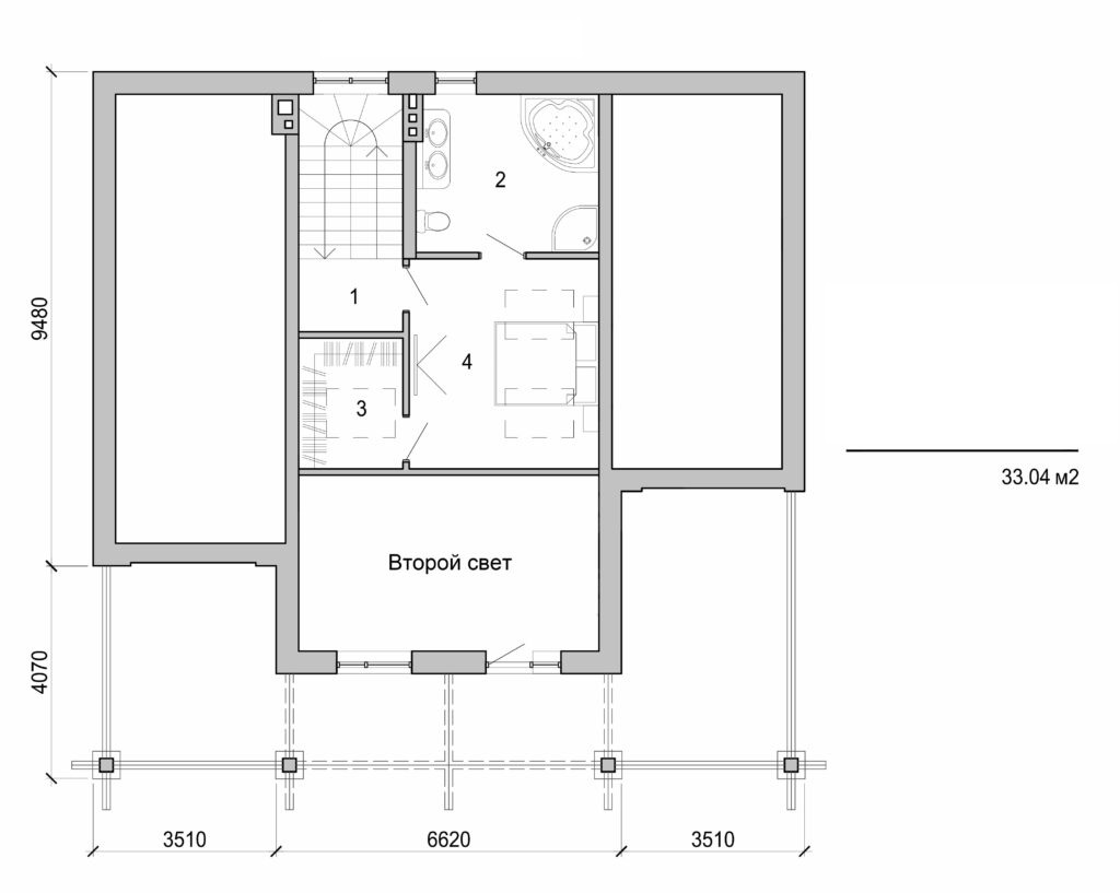 Galería de visualizaciones - Casa de una planta