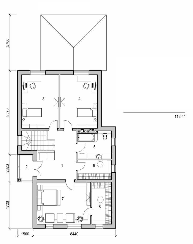 Galería de visualizaciones - Casa de dos plantas