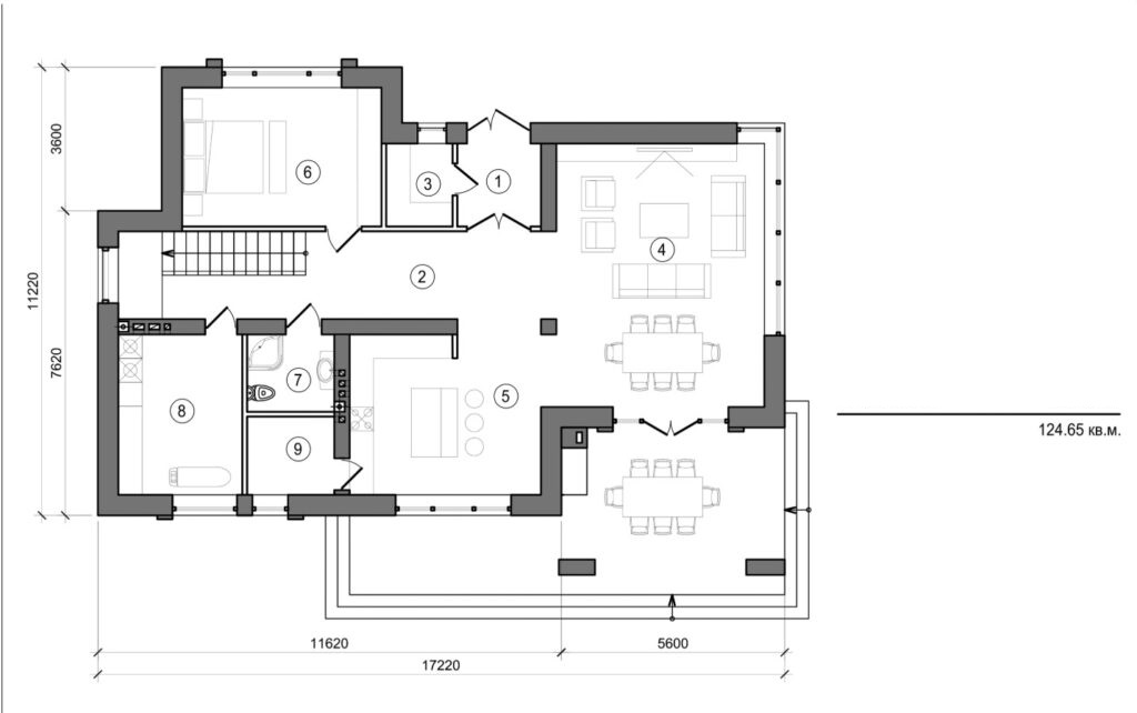 Galería de visualizaciones - Mansión de dos plantas
