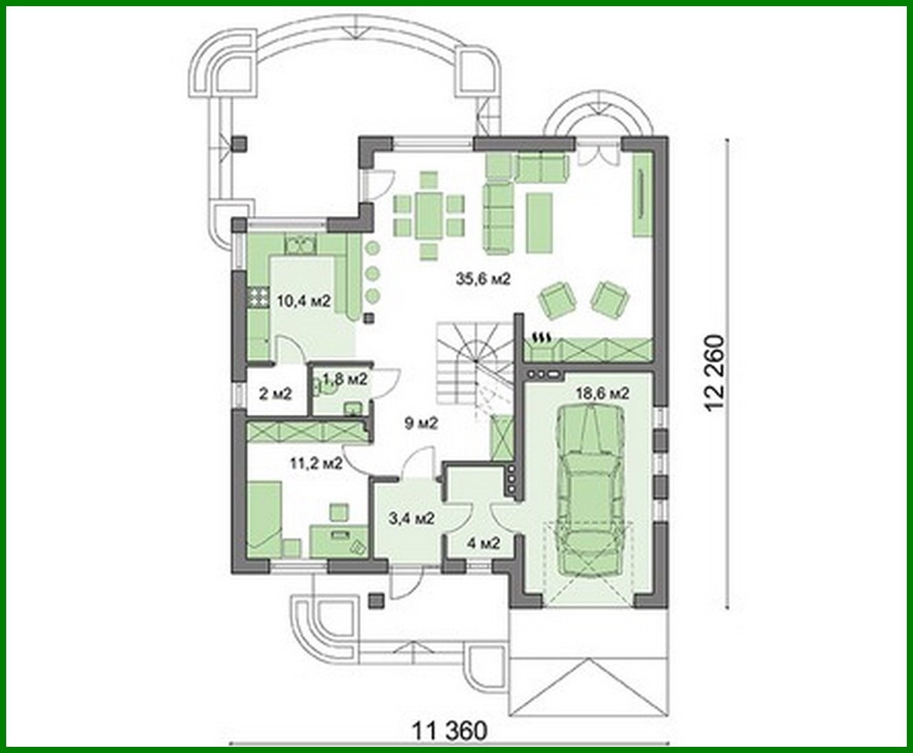 Galería de visualizaciones - Proyecto de una hermosa finca campestre para zona rural