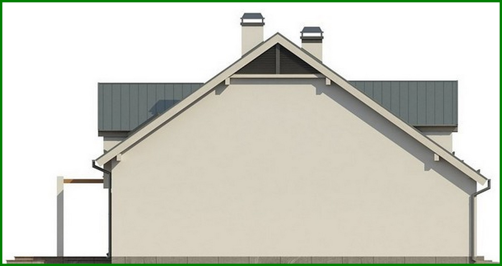 Galería de visualizaciones - Proyecto de una casa clásica luminosa y elegante con ático y garaje para un coche