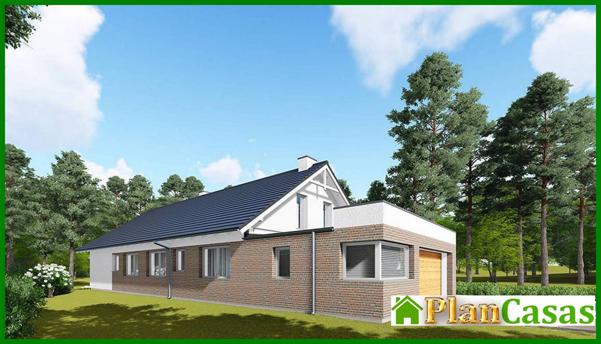 Galería de visualizaciones - Edificio de apartamentos de una planta con ático y terraza