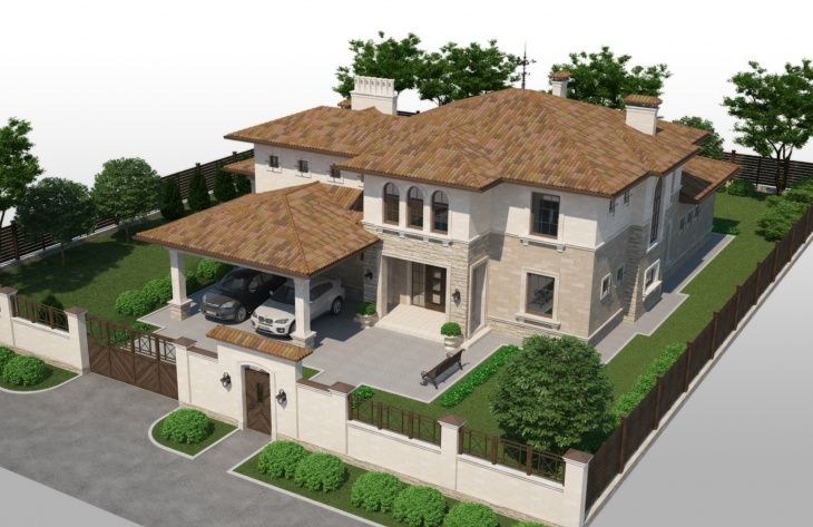 Galería de visualizaciones - Increíble casa de campo