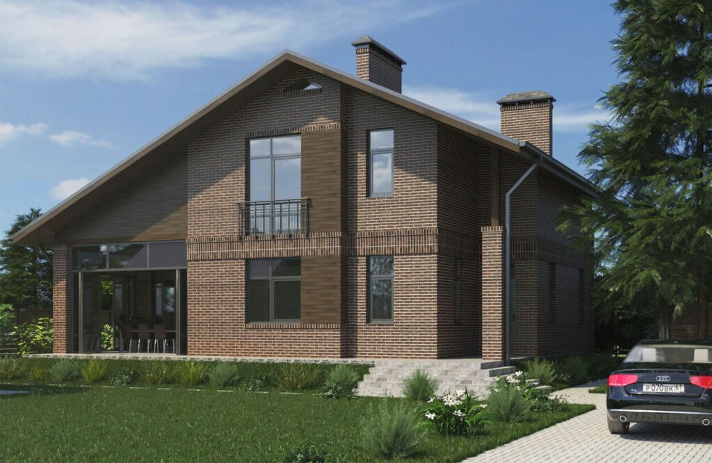 Galería de visualizaciones - Casa de dos plantas