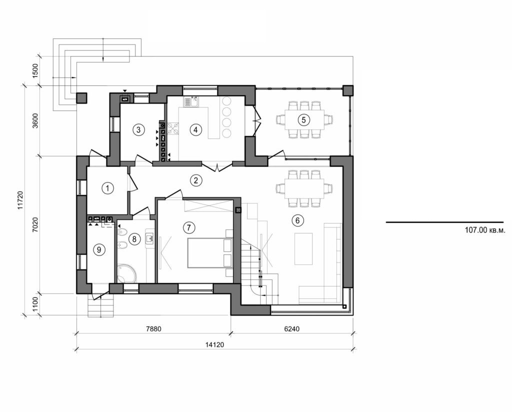 Galería de visualizaciones - Casa de dos plantas