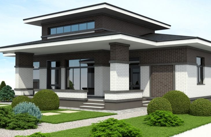 Galería de visualizaciones - Casa de campo de una planta