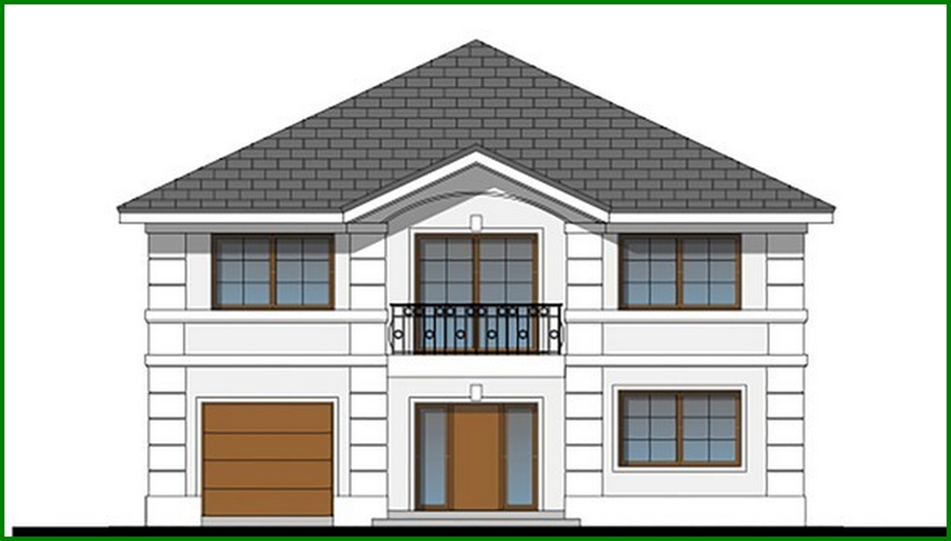 Galería de visualizaciones - Mansión chic de estilo clásico