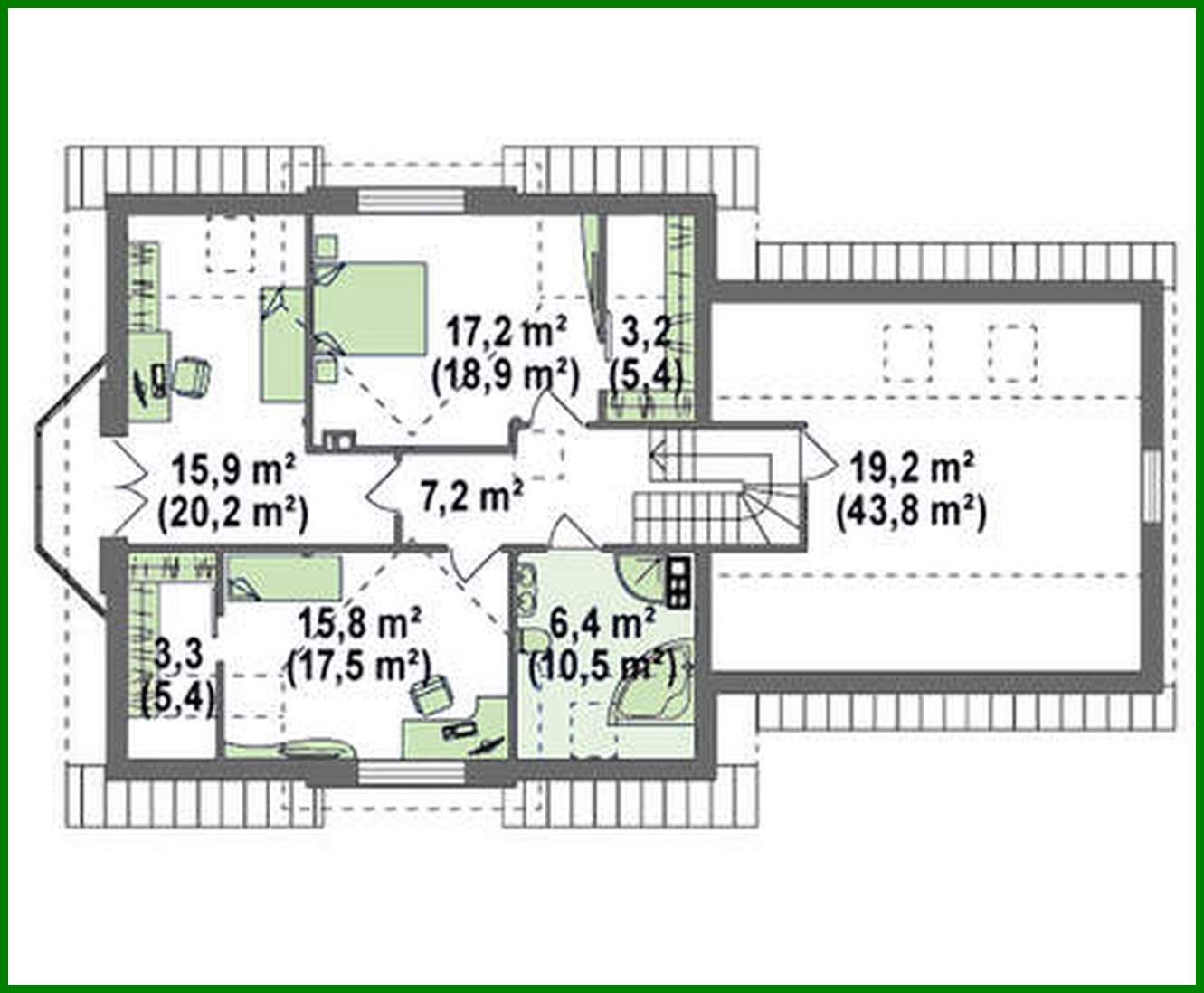 Galería de visualizaciones - Proyecto de una casa aristocrática con garaje para dos coches