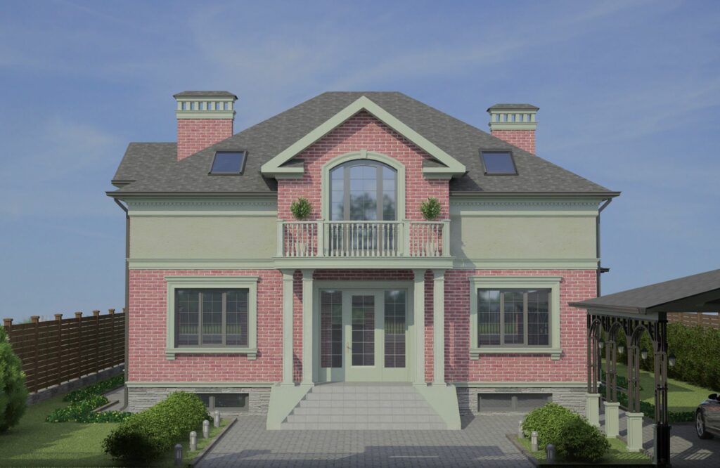 Galería de visualizaciones - Casa de dos plantas