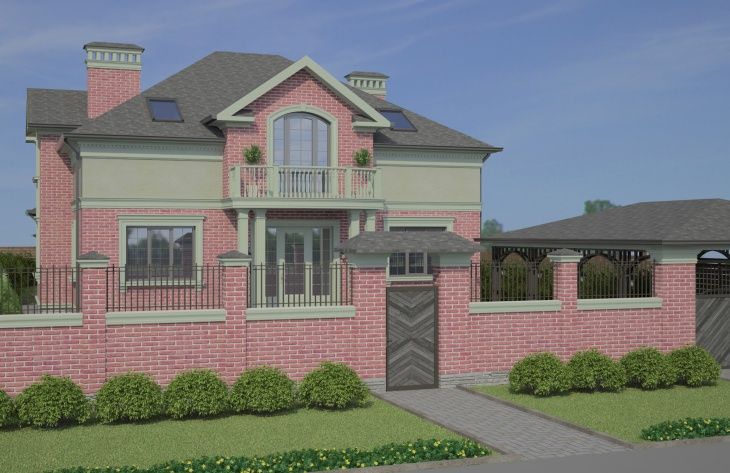 Galería de visualizaciones - Casa de dos plantas