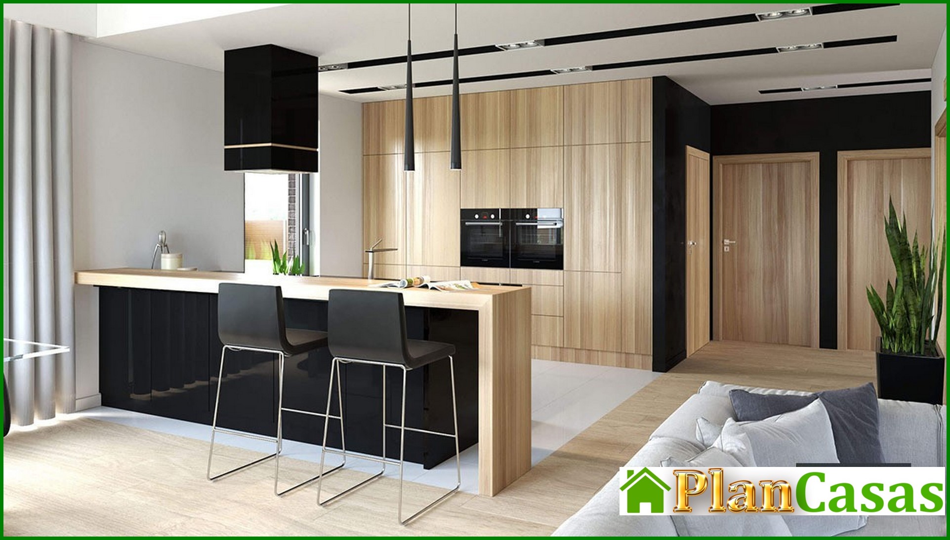 Galería de visualizaciones - Edificio residencial inusual construido en ladrillo