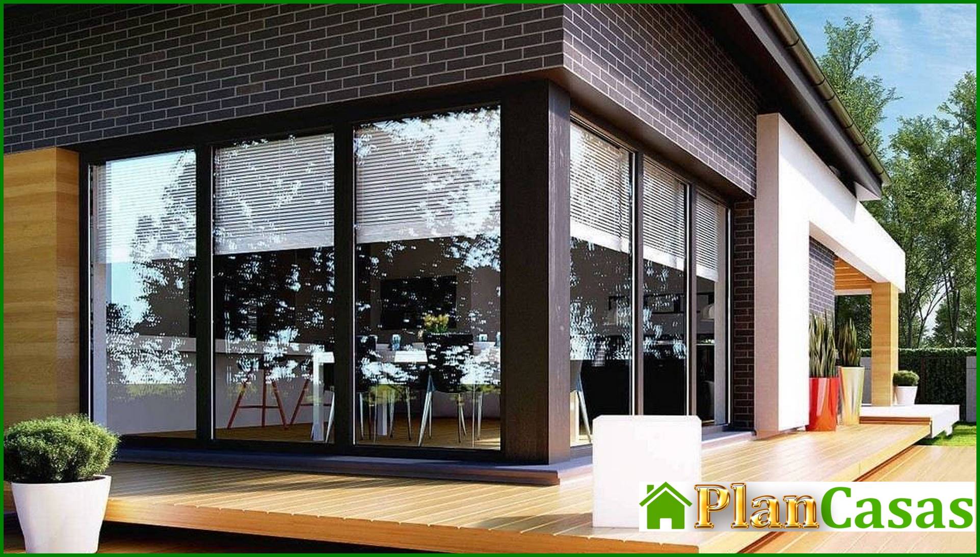 Galería de visualizaciones - Edificio residencial inusual construido en ladrillo