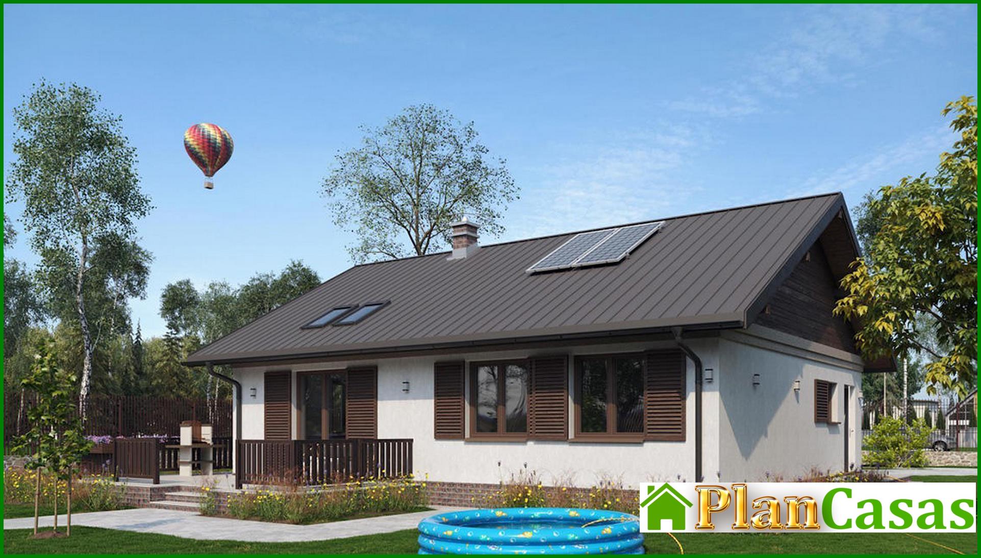 Galería de visualizaciones - Proyecto de una casa de campo europea con contraventanas