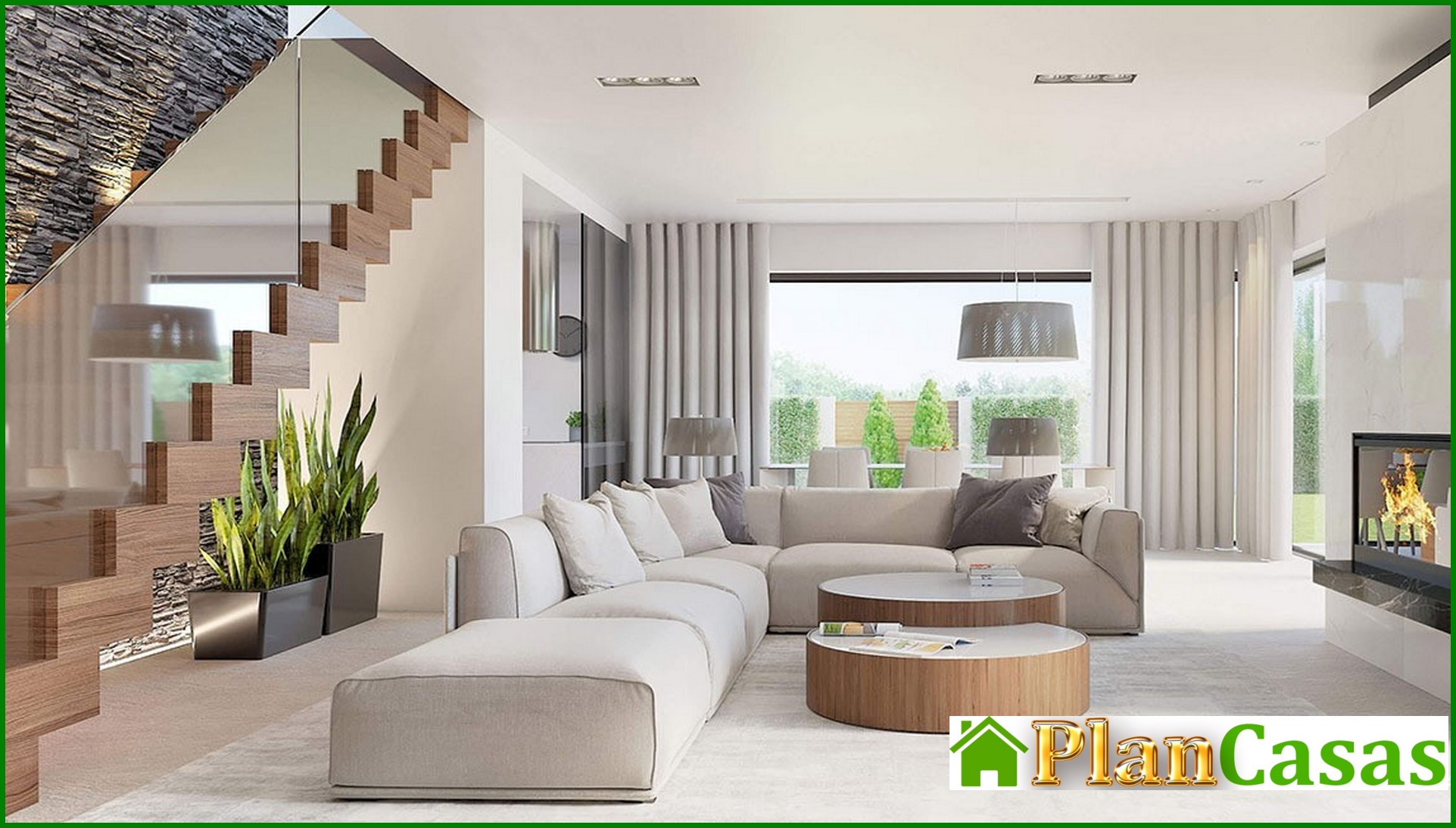 Galería de visualizaciones - Edificio residencial de dos plantas con amplias verandas