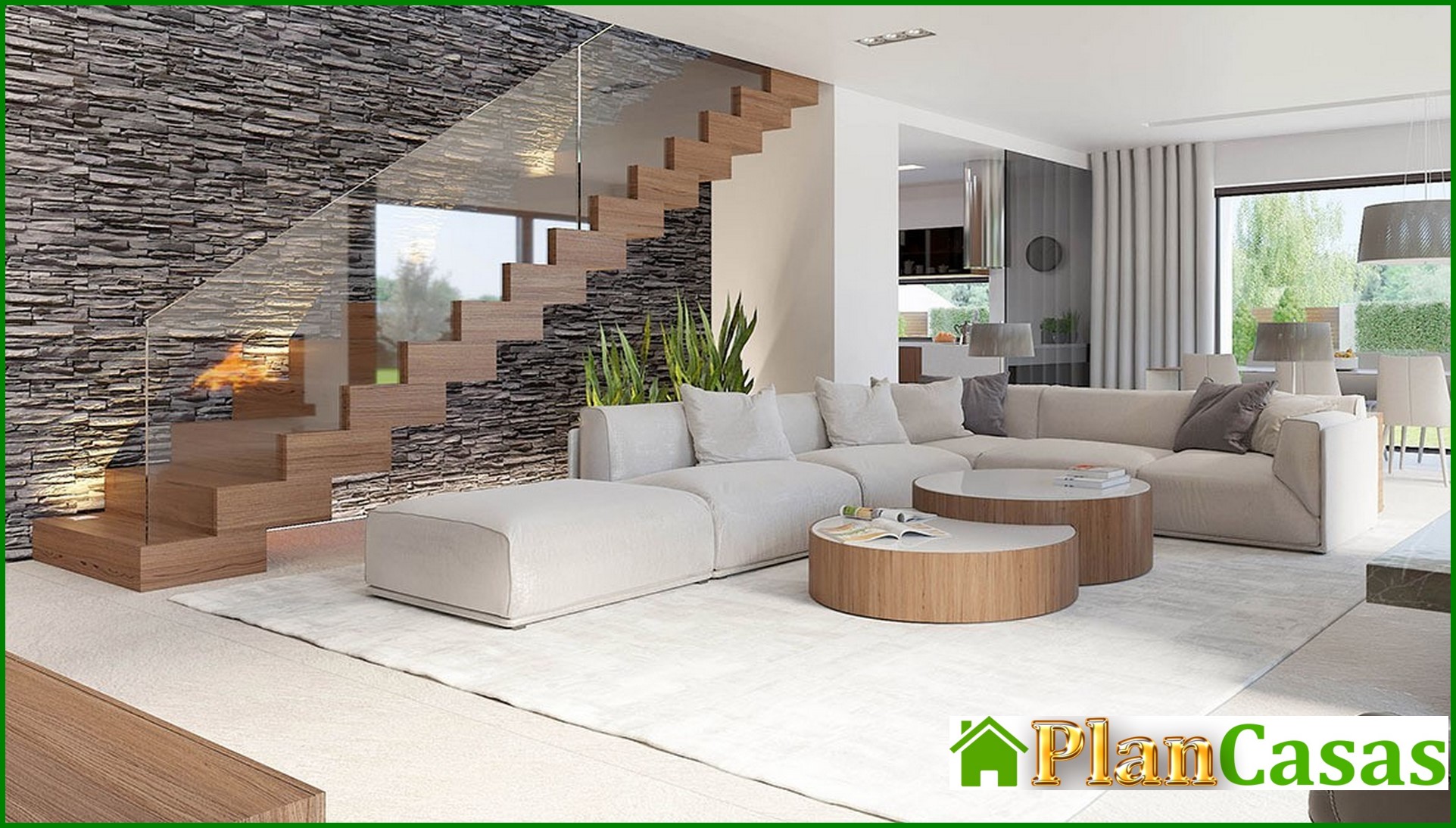 Galería de visualizaciones - Edificio residencial de dos plantas con amplias verandas