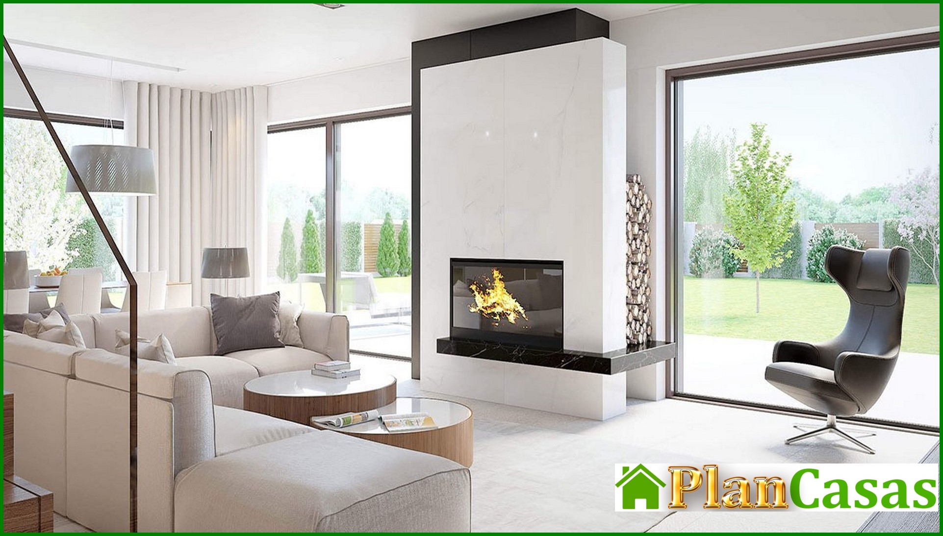 Galería de visualizaciones - Edificio residencial de dos plantas con amplias verandas