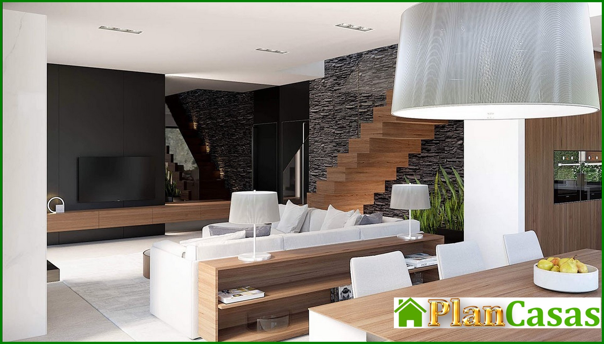 Galería de visualizaciones - Edificio residencial de dos plantas con amplias verandas