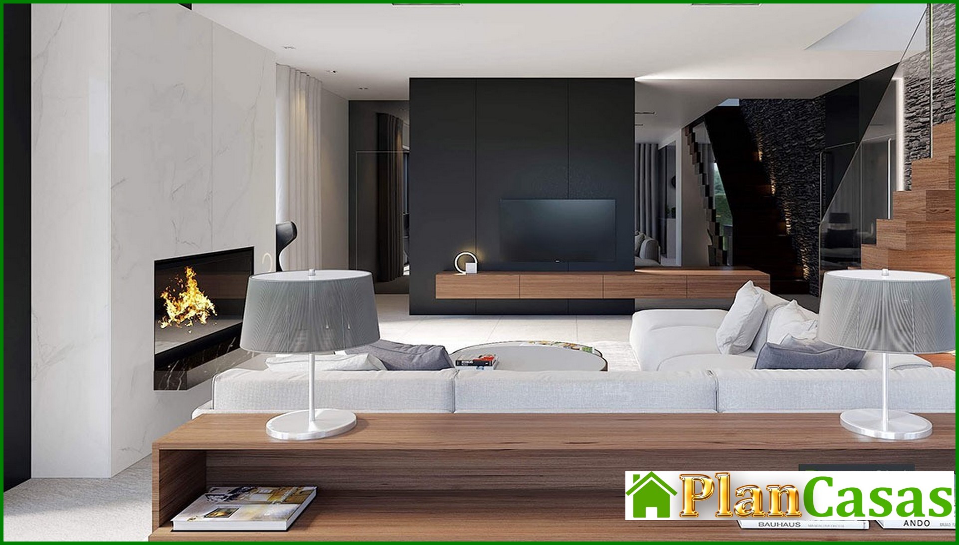 Galería de visualizaciones - Edificio residencial de dos plantas con amplias verandas