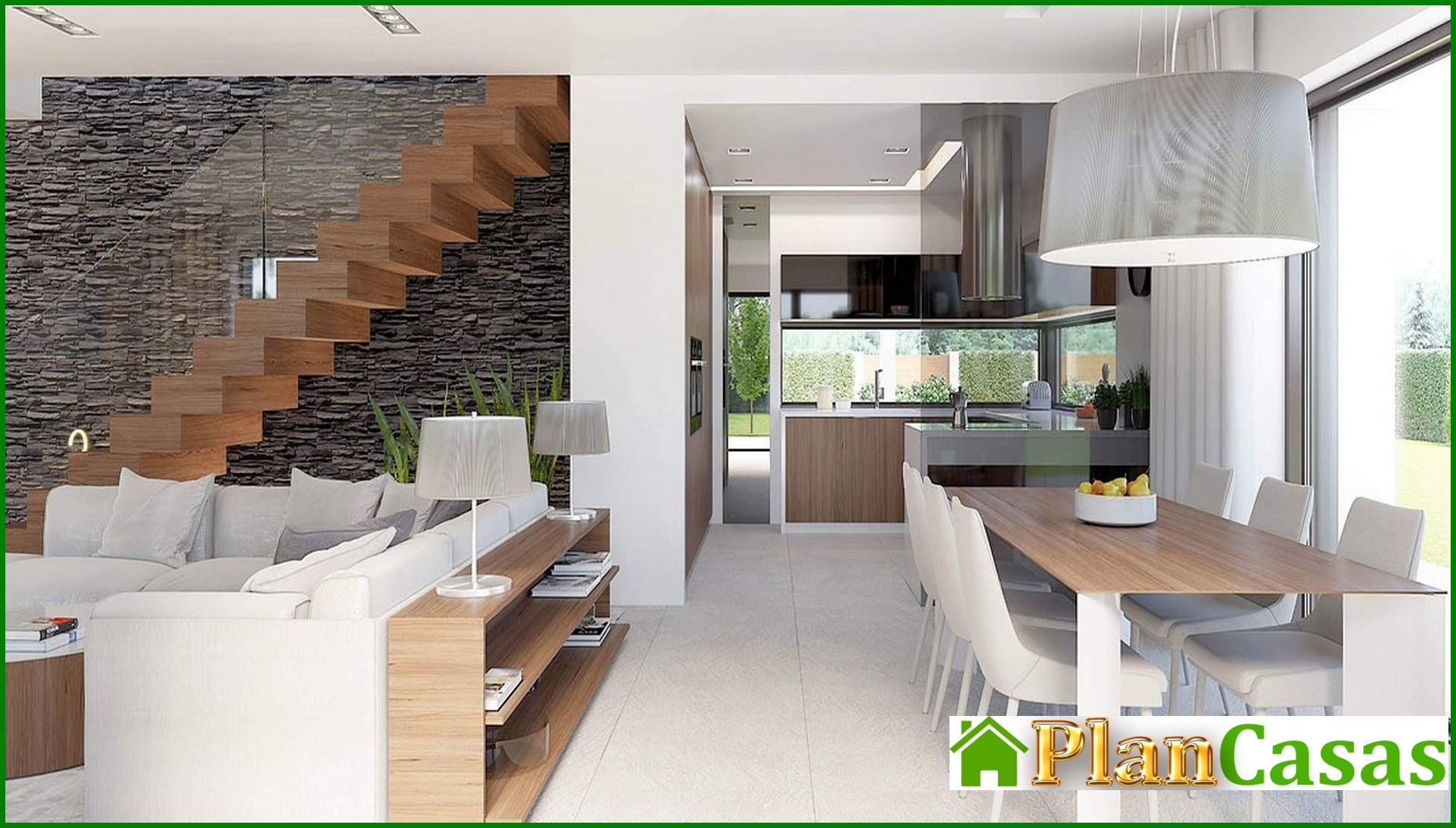 Galería de visualizaciones - Edificio residencial de dos plantas con amplias verandas