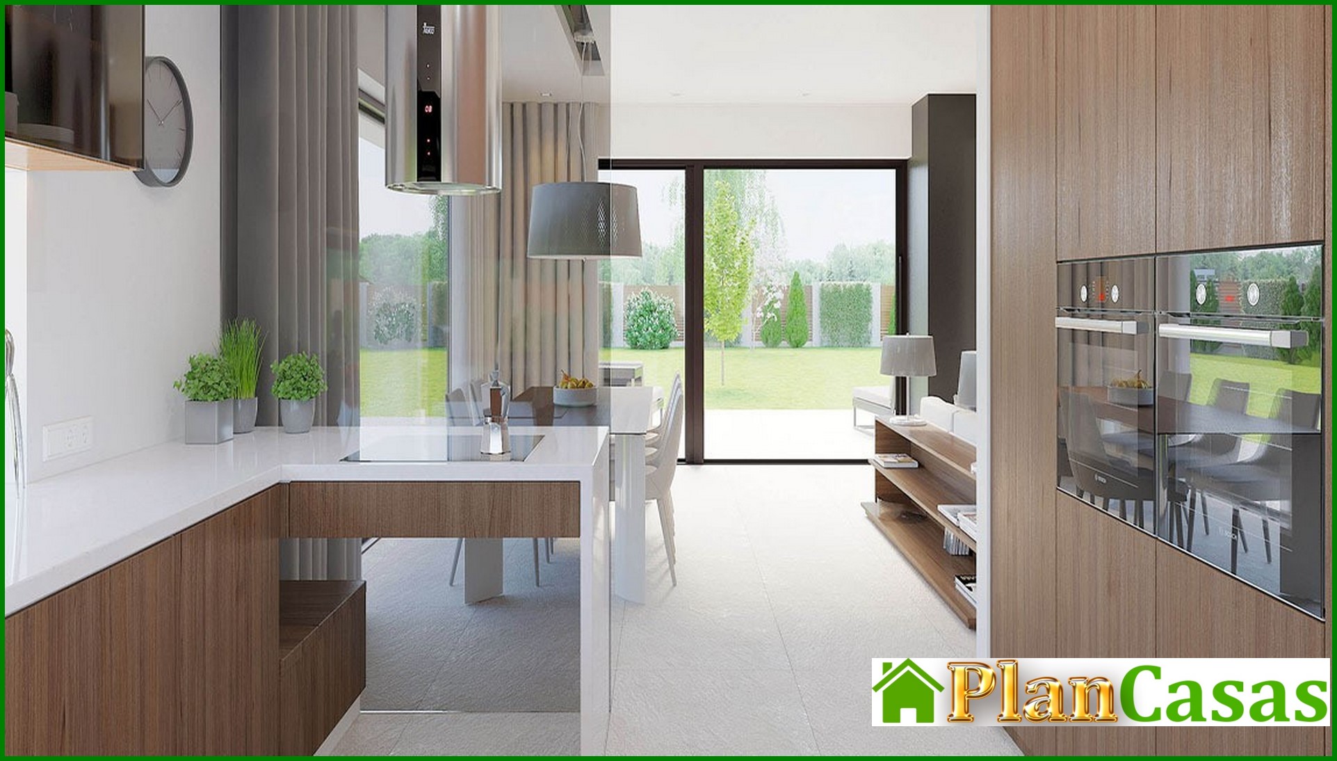 Galería de visualizaciones - Edificio residencial de dos plantas con amplias verandas