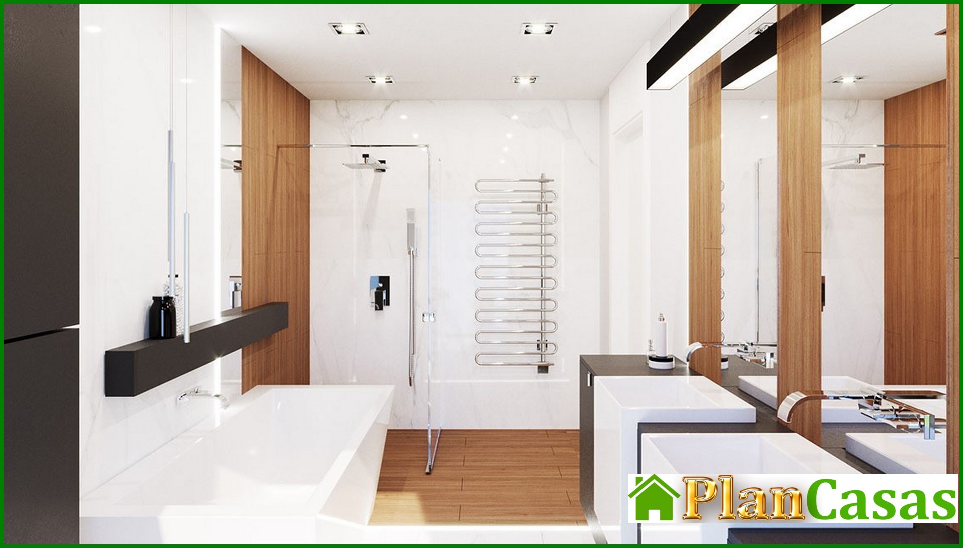 Galería de visualizaciones - Edificio residencial de dos plantas con amplias verandas