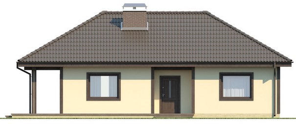 Galería de visualizaciones - Proyecto de casa compacta con terraza