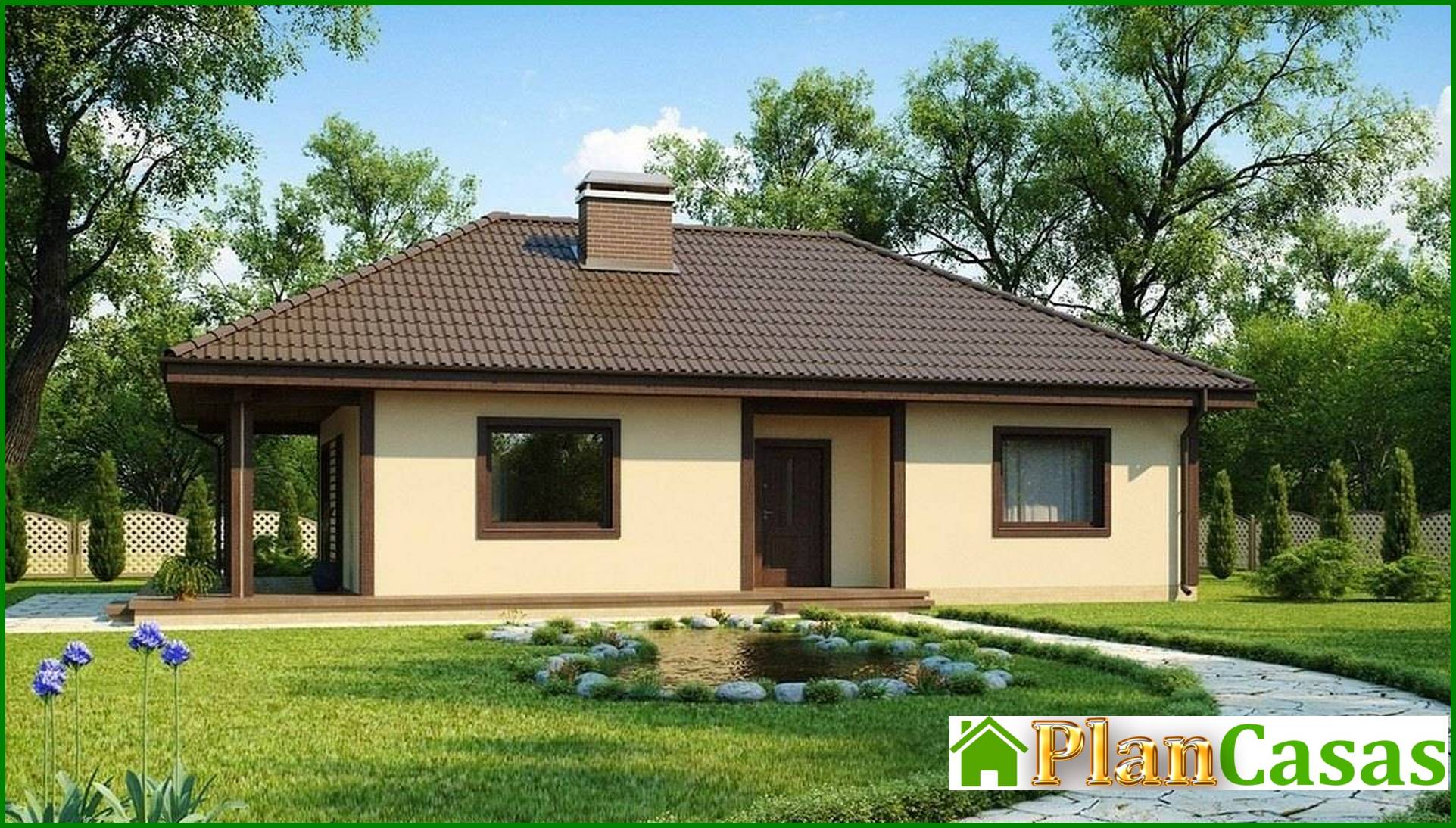 Galería de visualizaciones - Proyecto de casa compacta con terraza